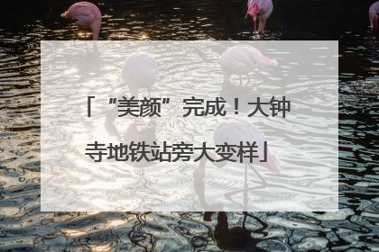 “美颜”完成！大钟寺地铁站旁大变样
