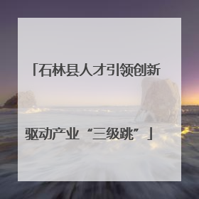 石林县人才引领创新驱动产业“三级跳”