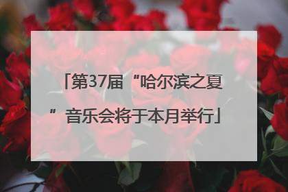 第37届“哈尔滨之夏”音乐会将于本月举行