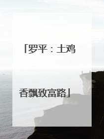 罗平：土鸡香飘致富路