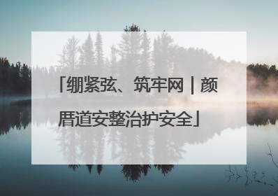 绷紧弦、筑牢网｜颜厝道安整治护安全