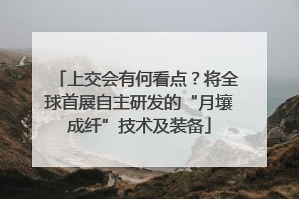 上交会有何看点？将全球首展自主研发的“月壤成纤”技术及装备