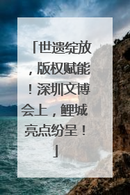 世遗绽放，版权赋能！深圳文博会上，鲤城亮点纷呈！