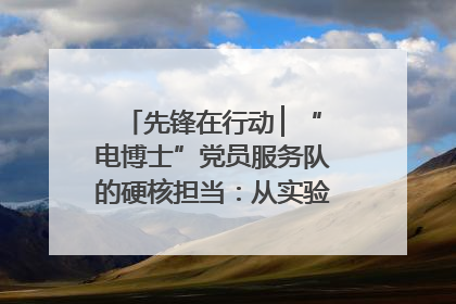 先锋在行动 ▏“电博士”党员服务队的硬核担当：从实验室到抗洪一线