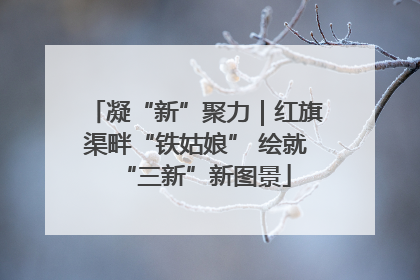 凝“新”聚力｜红旗渠畔“铁姑娘” 绘就“三新”新图景