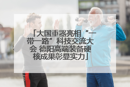 大国重器亮相“一带一路”科技交流大会 德阳高端装备硬核成果彰显实力