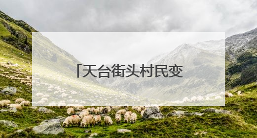 天台街头村民变身“上班族” 小灯具照亮共富路
