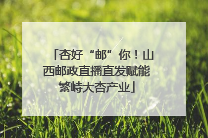 杏好“邮”你！山西邮政直播直发赋能繁峙大杏产业