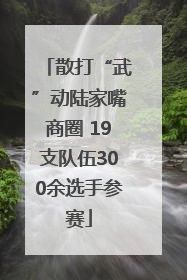 散打“武”动陆家嘴商圈 19支队伍300余选手参赛