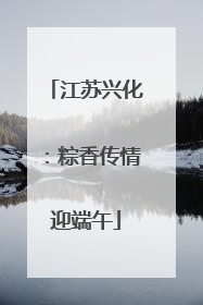 江苏兴化：粽香传情迎端午