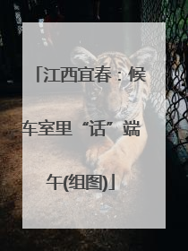 江西宜春：候车室里“话”端午(组图)