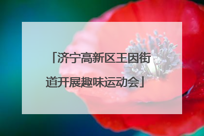 济宁高新区王因街道开展趣味运动会