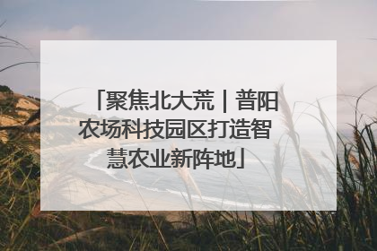 聚焦北大荒｜普阳农场科技园区打造智慧农业新阵地