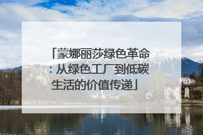 蒙娜丽莎绿色革命：从绿色工厂到低碳生活的价值传递