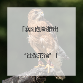 襄阳创新推出“社保茶馆”