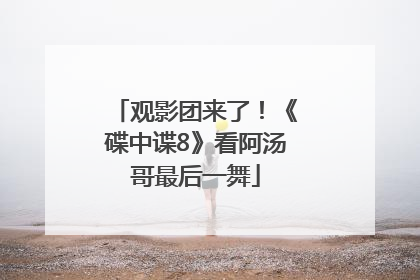 观影团来了！《碟中谍8》看阿汤哥最后一舞