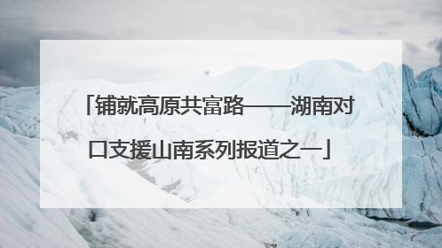 铺就高原共富路——湖南对口支援山南系列报道之一