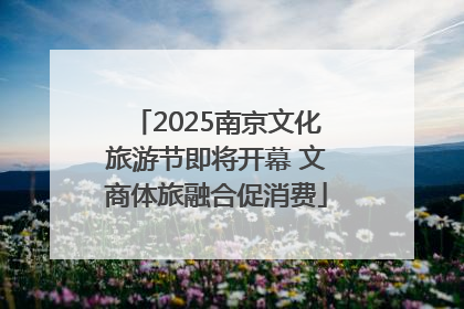 2025南京文化旅游节即将开幕 文商体旅融合促消费