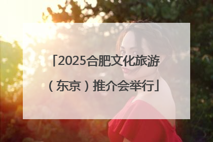 2025合肥文化旅游（东京）推介会举行